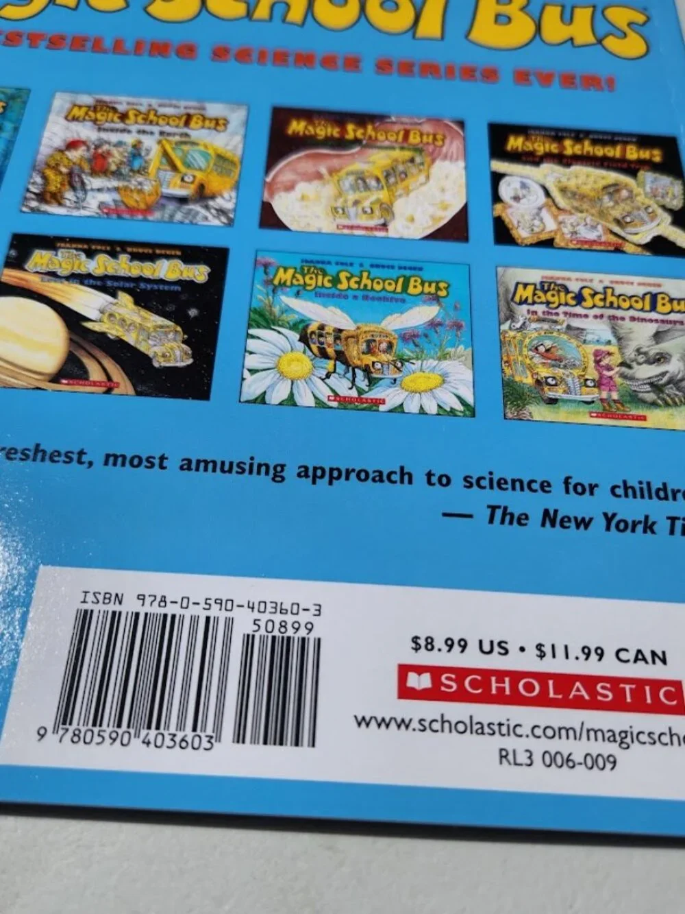 NEW The Magic School Bus At the WaterWorks Science Book Paperback Scholastic By